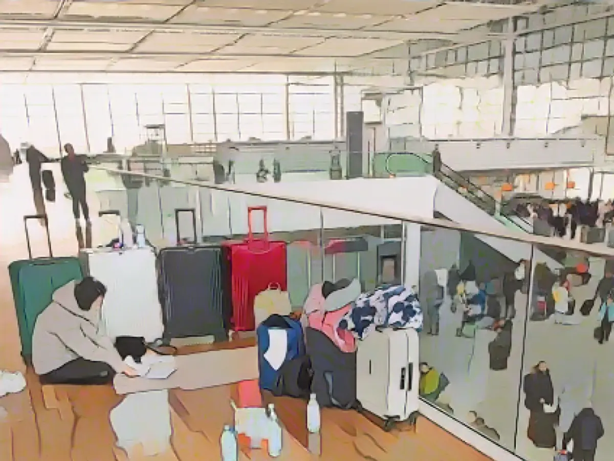 New suitcase chaos at Munich Airport