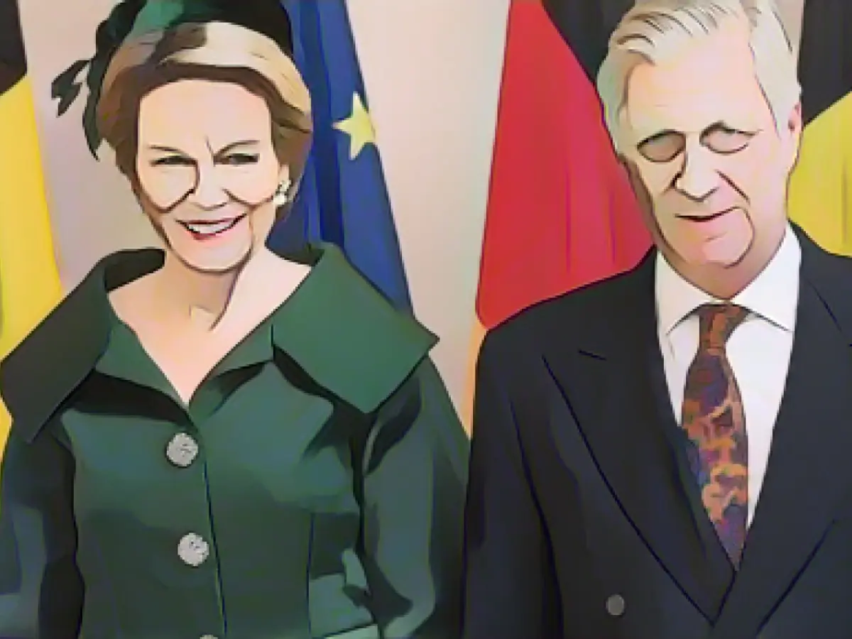 Belgian royal couple visit Berlin