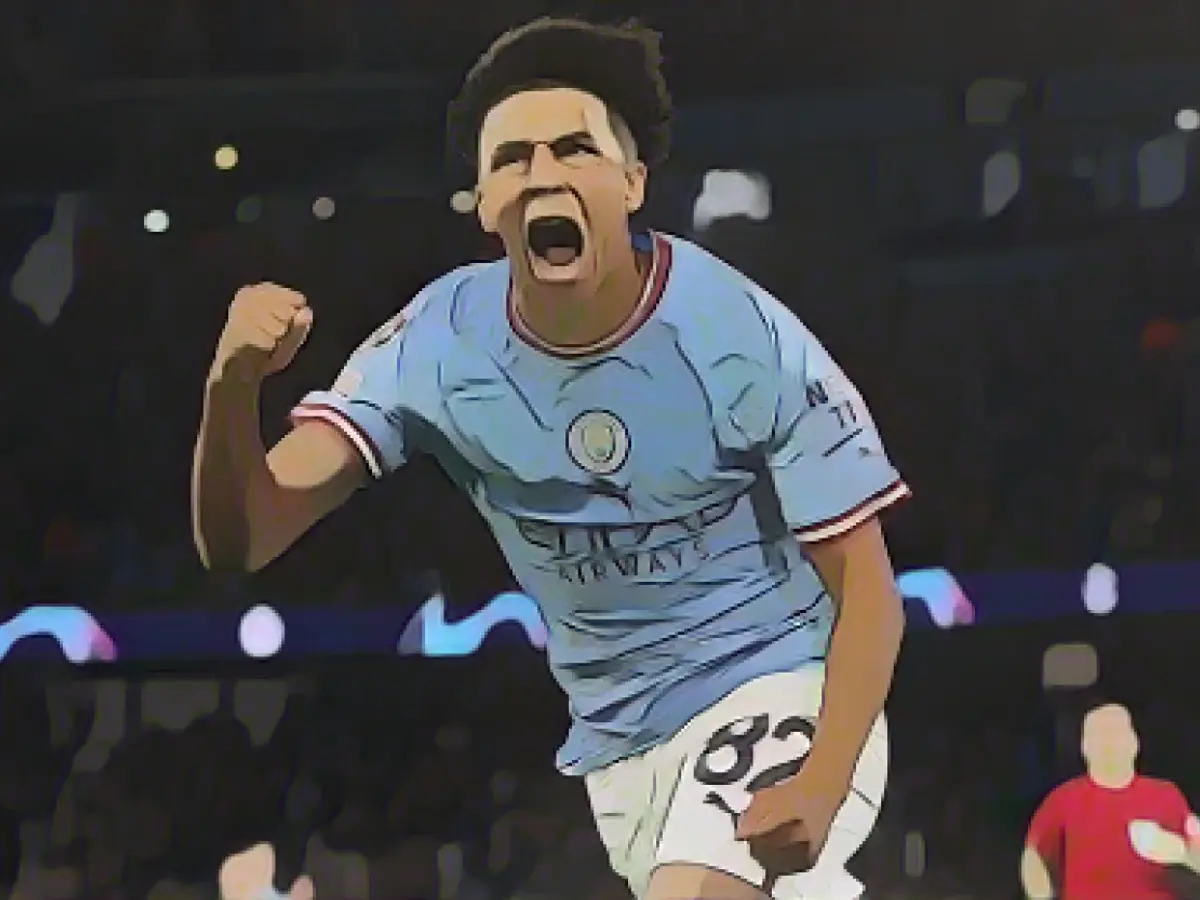 Racist insults Rico Lewis' brilliant debut as 17-year-old breaks Karim Benzema's Champions League record