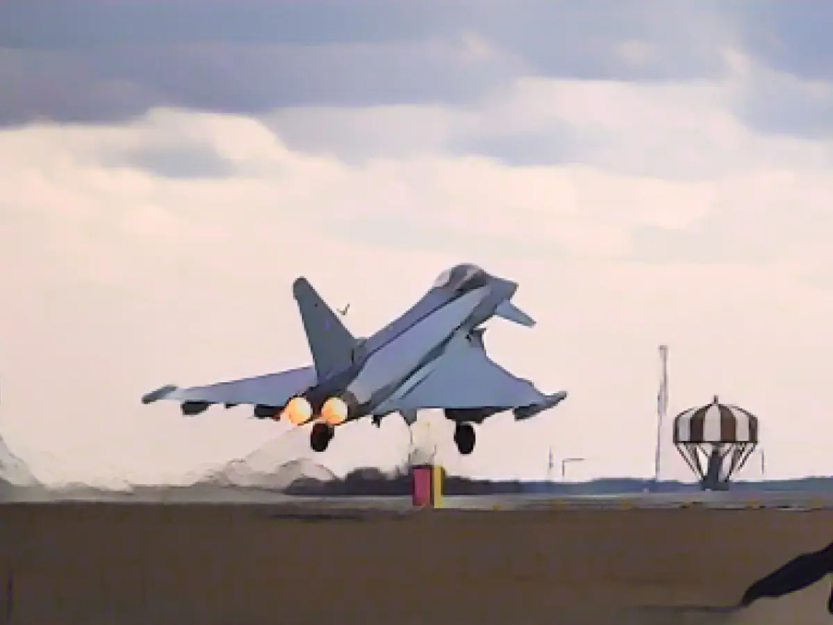 Close to the Ukraine war: Air force secures Nato's south-eastern flank