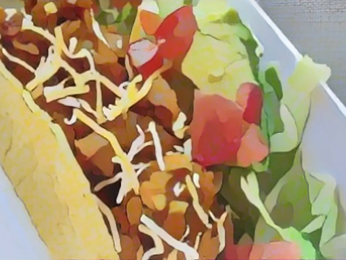 Fusion chana masala tacos