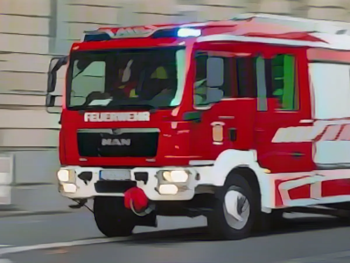 Stalls on fire - Christmas market at Alexanderplatz cleared
