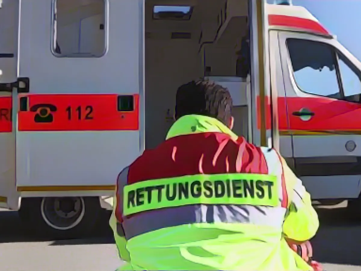 Crash between car and city train in Chemnitz