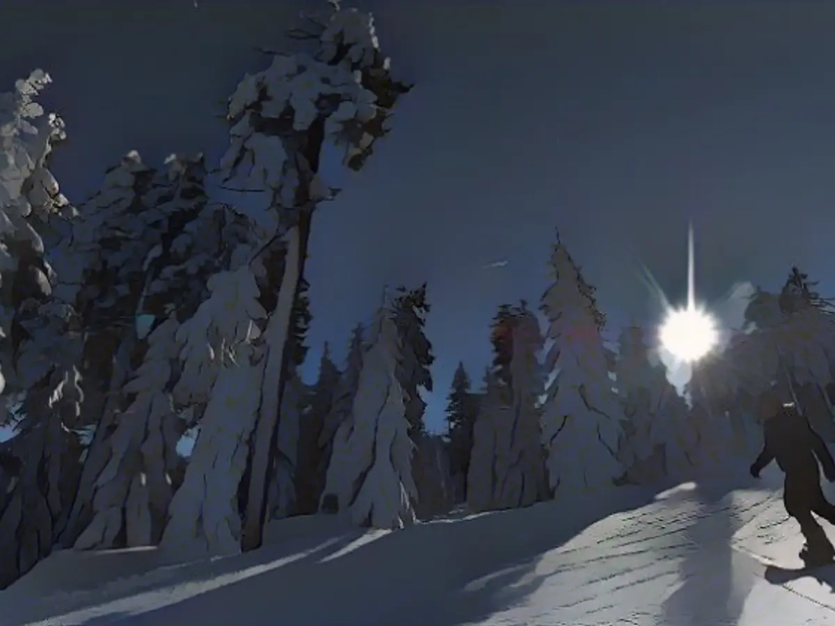 Warmer, sunnier and the best skiing weather