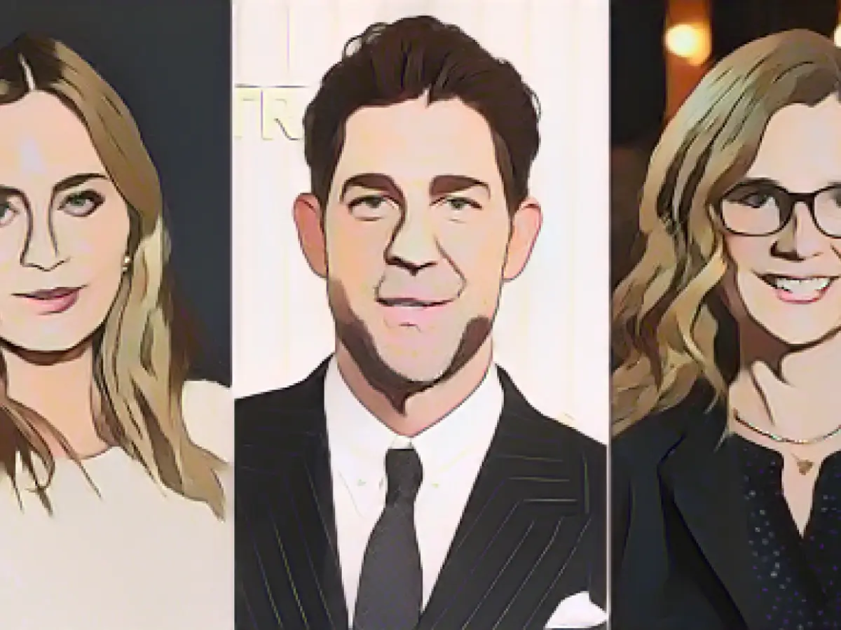 Emily Blunt knows fans want her husband John Krasinski and his 'Office' co-stars