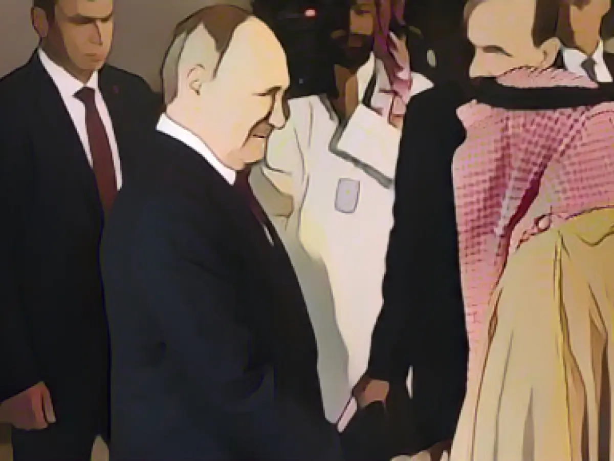 Putin on a rare trip abroad to the Emirates and Saudi Arabia