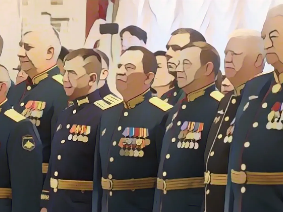 Putin makes dozens of military officers generals