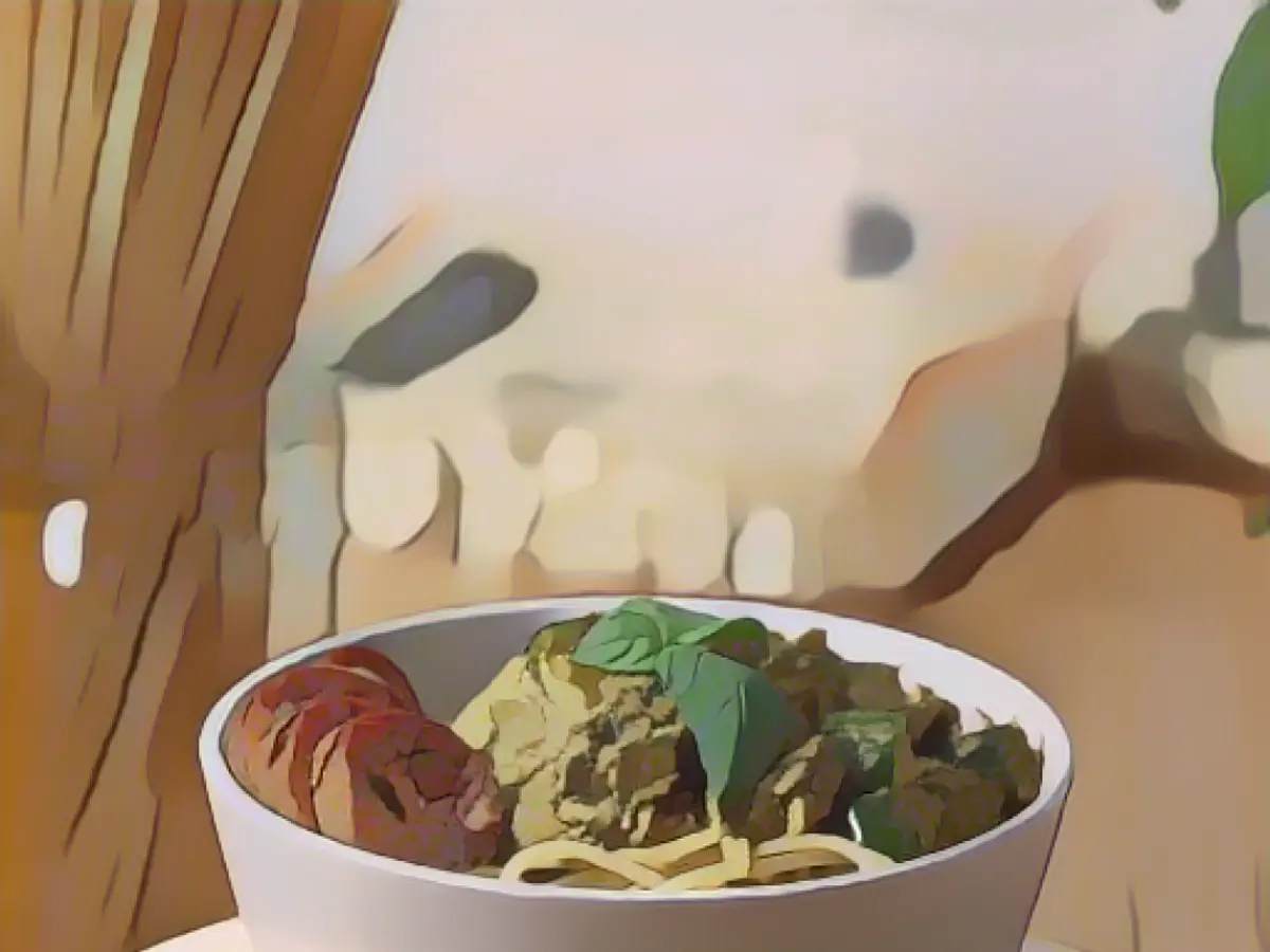 Grilled Sausage Dinner: A Green Enjoyment