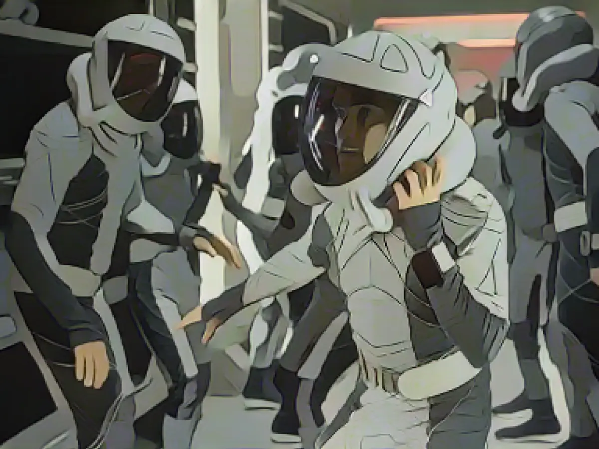 "Ark" and "JUNG_E" both depict people fleeing an Earth devastated by climate change