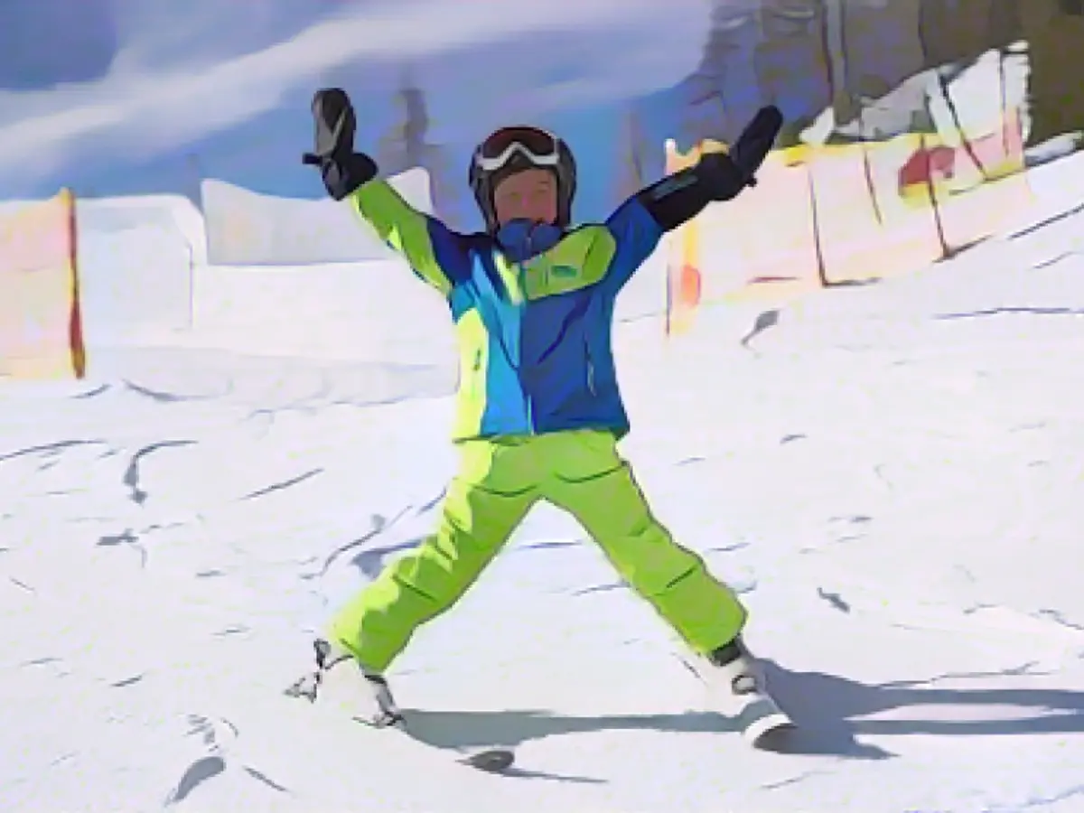 The best place for children to learn to ski