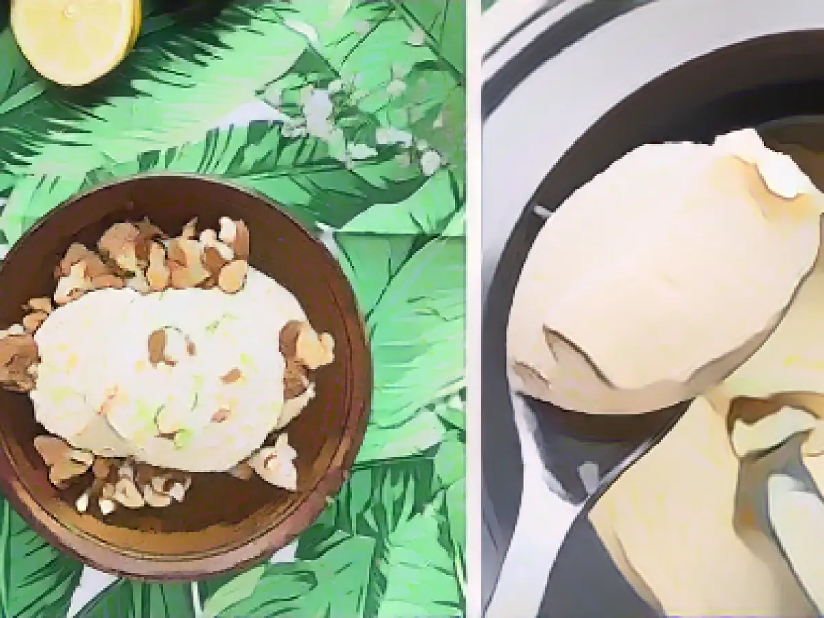 Sweet Corn Ice Cream with Caramel Corn