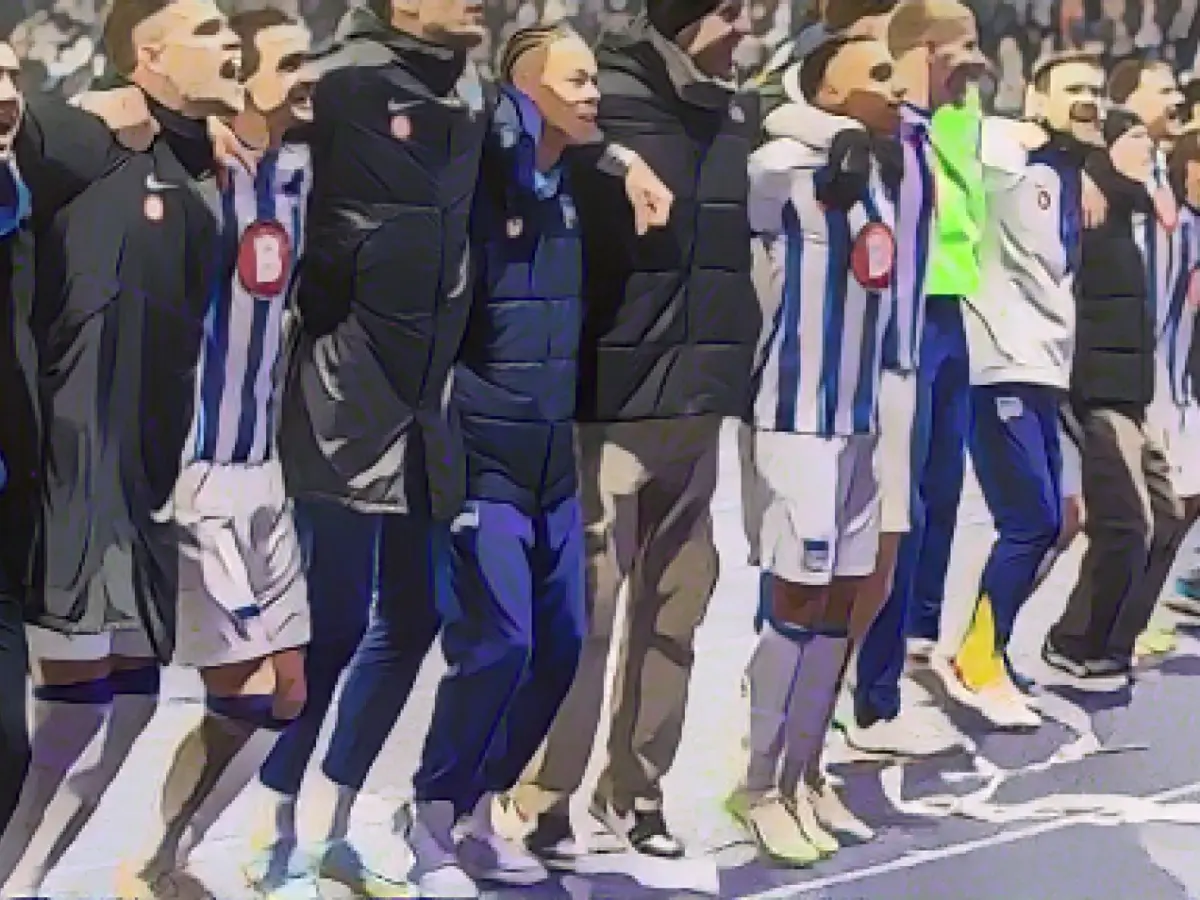 Cup evening: Hertha win on penalties against HSV