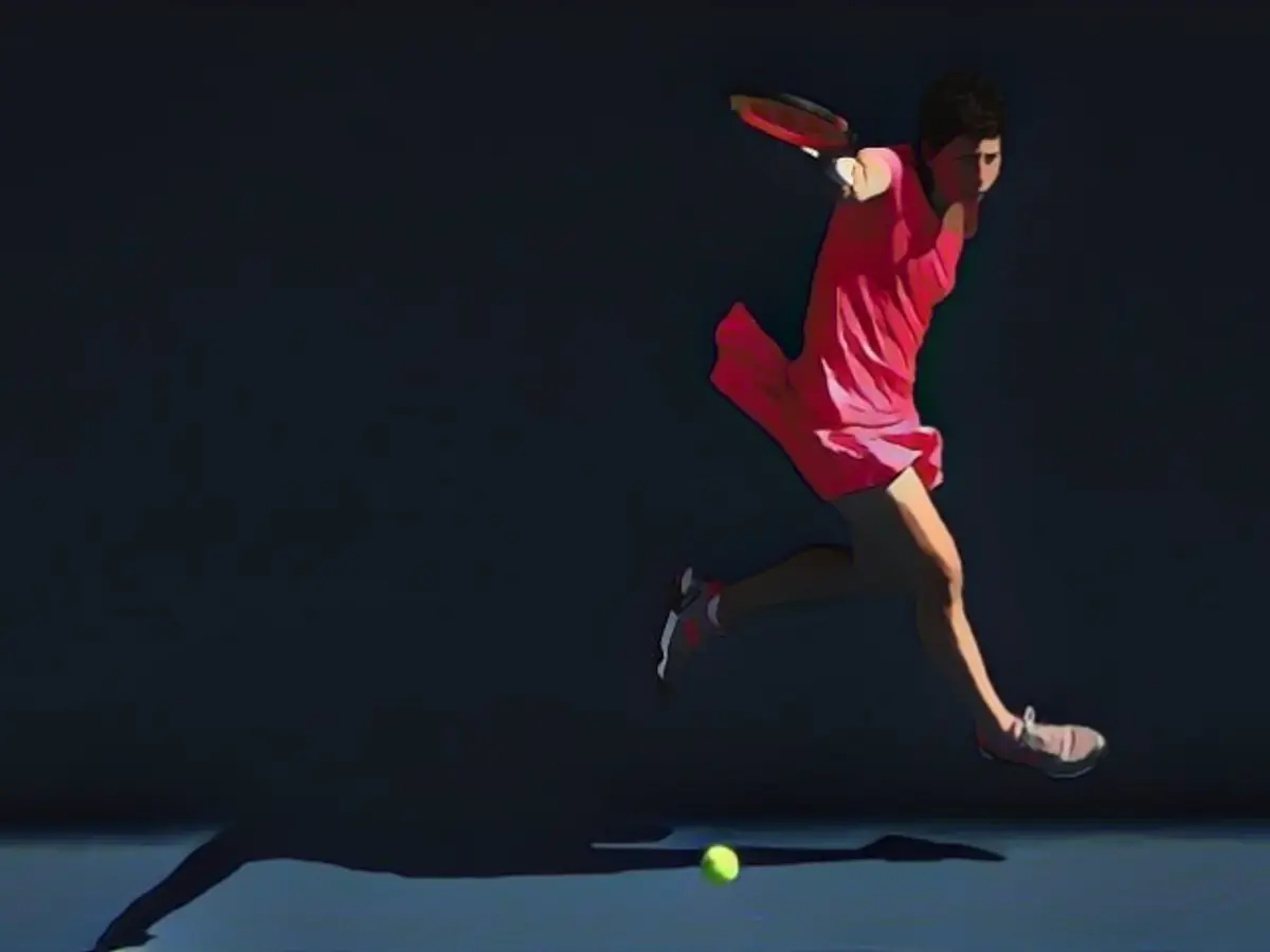 Tennis star Carla Suarez Navarro remains "active" on the court despite cancer treatment.