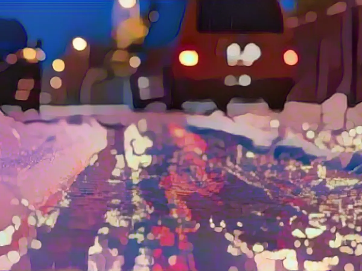 Several accidents on slippery roads in Bavaria