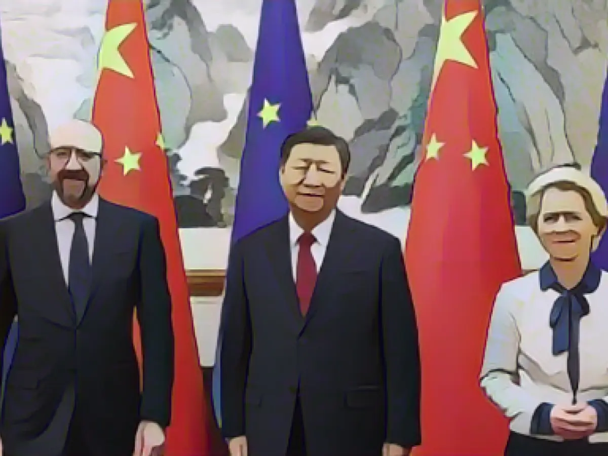 EU leaders admonish Beijing at summit meeting over Taiwan and Ukraine war