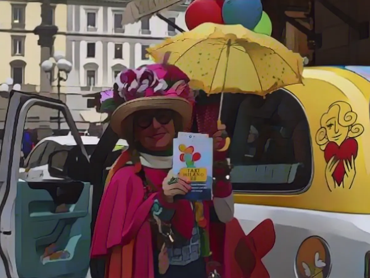 The cab fairy of Florence