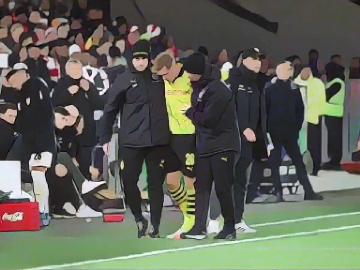 BVB star's knee too thick for MRI