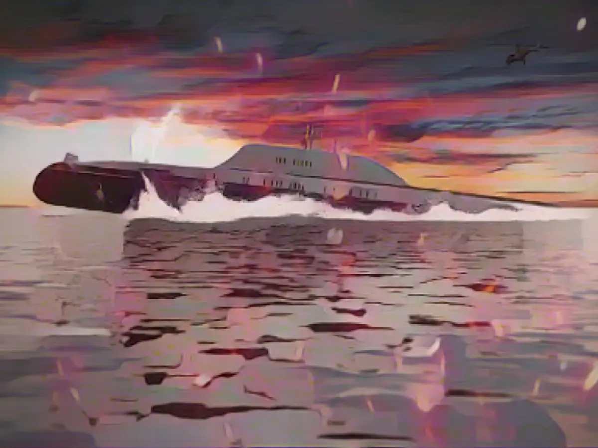 This is what a submarine for 1.85 billion euros can do