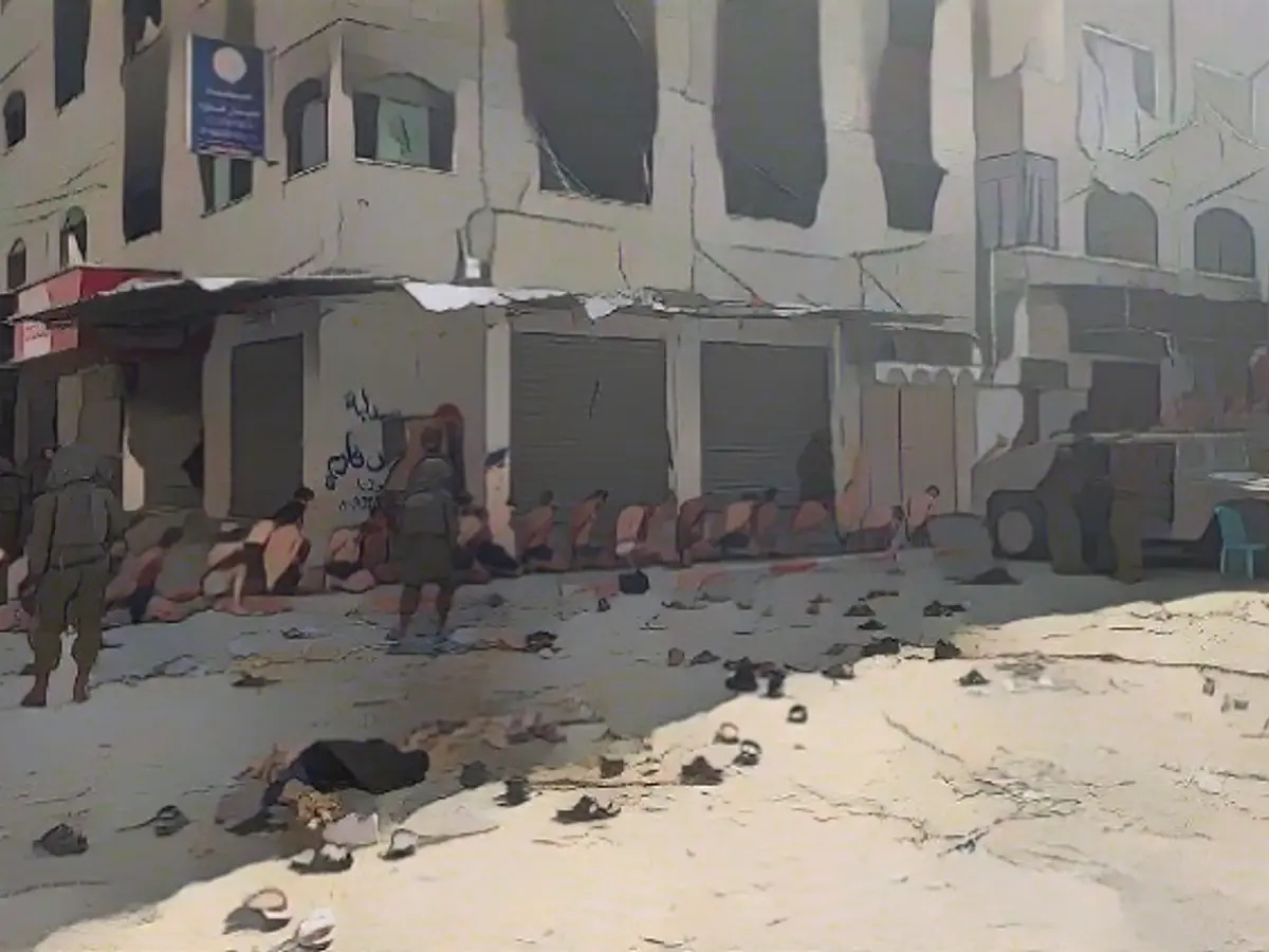 Israel apparently takes dozens of prisoners in the Gaza Strip