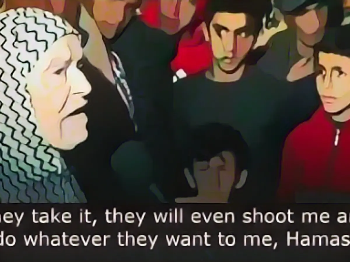 Gaza woman spills the beans about Hamas