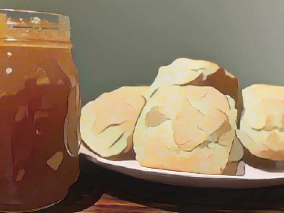 Citrus Marmalade and Buttermilk Biscuits