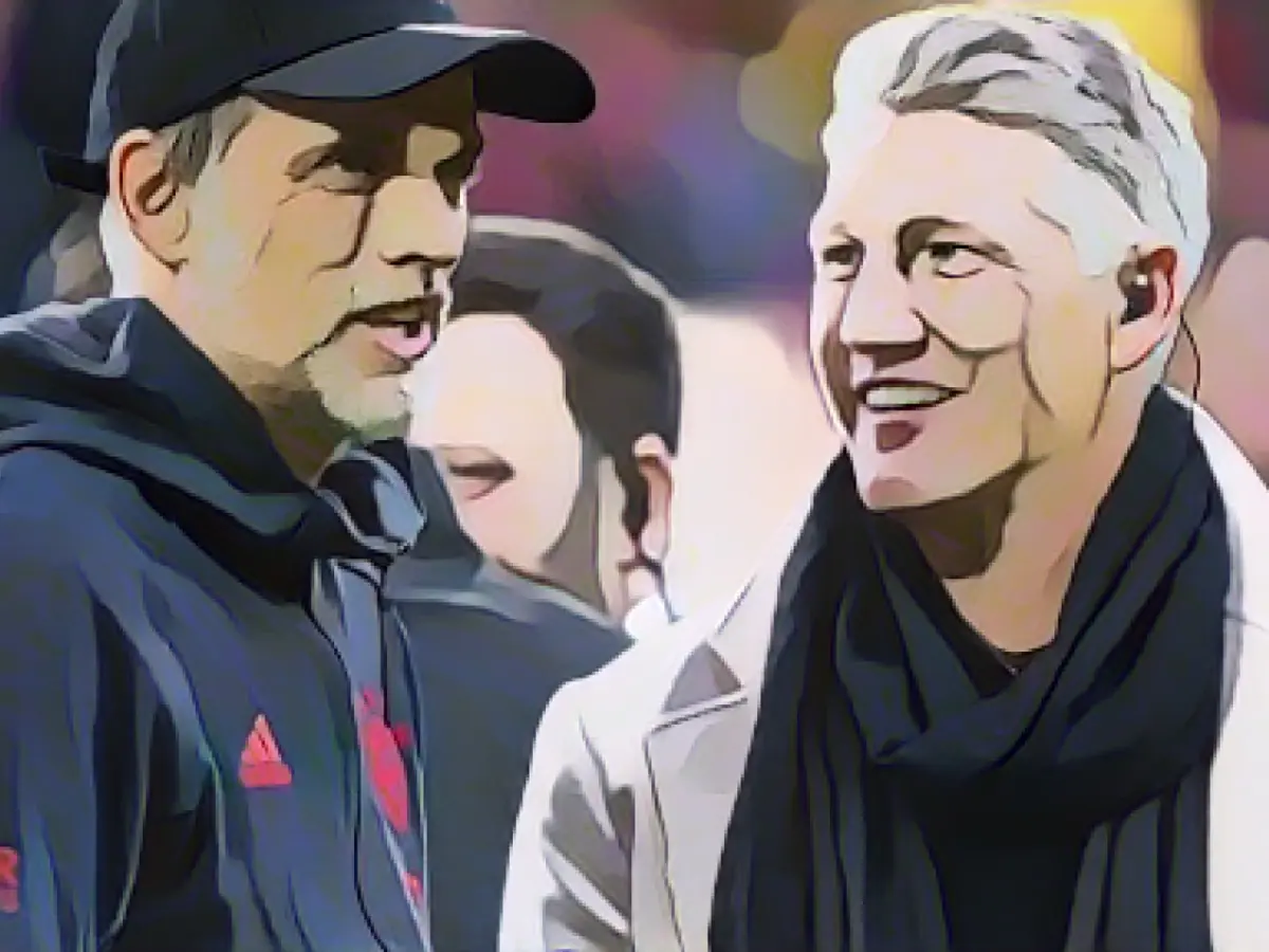 Tuchel meets Schweinsteiger: "Always fun with Basti"