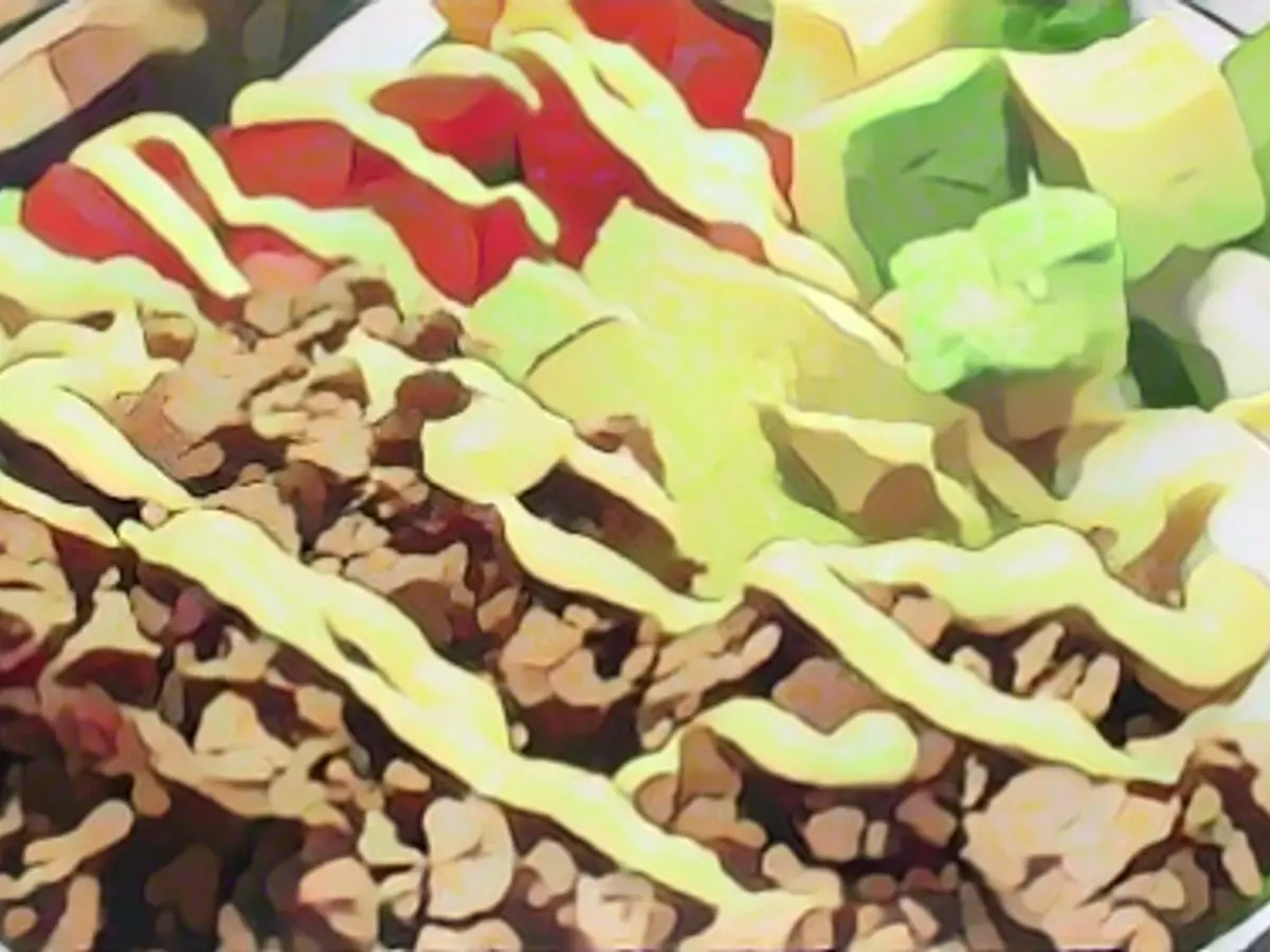 Low Carb Burger Bowl