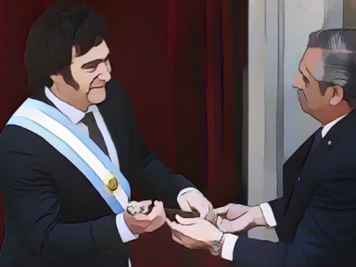 Right-wing outsider Javier Milei sworn in as Argentina's new president, ushering in 'new era'