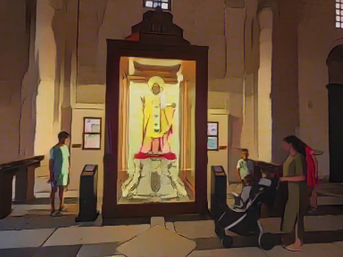 Italian town where Santa Claus is buried