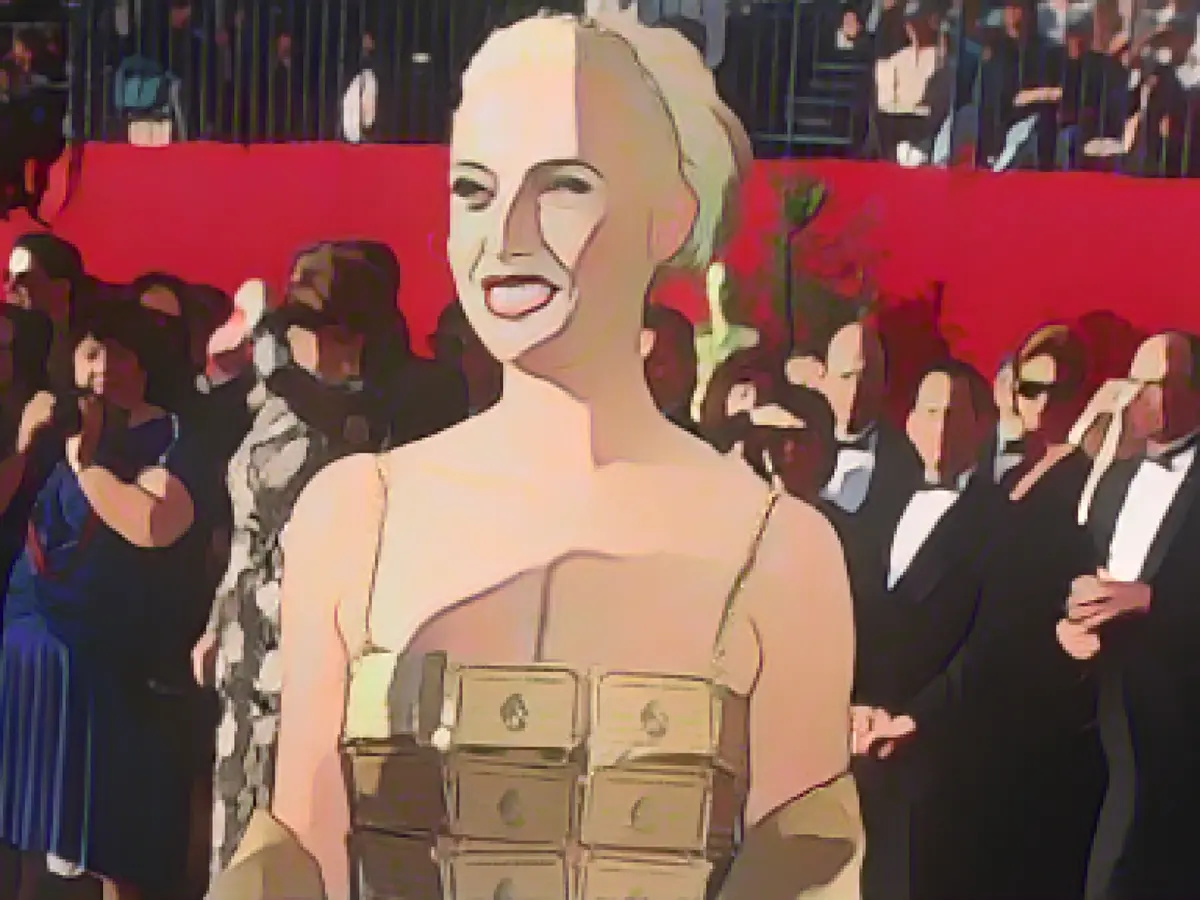 Remember when Lizzy Gardiner wowed the Oscars in a dress made from 254 credit cards?