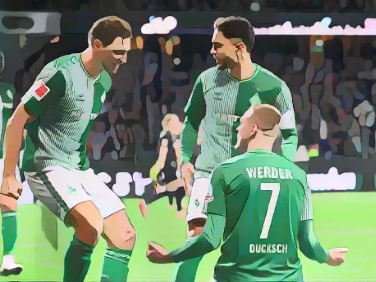 The first hairspray goal in the Bundesliga