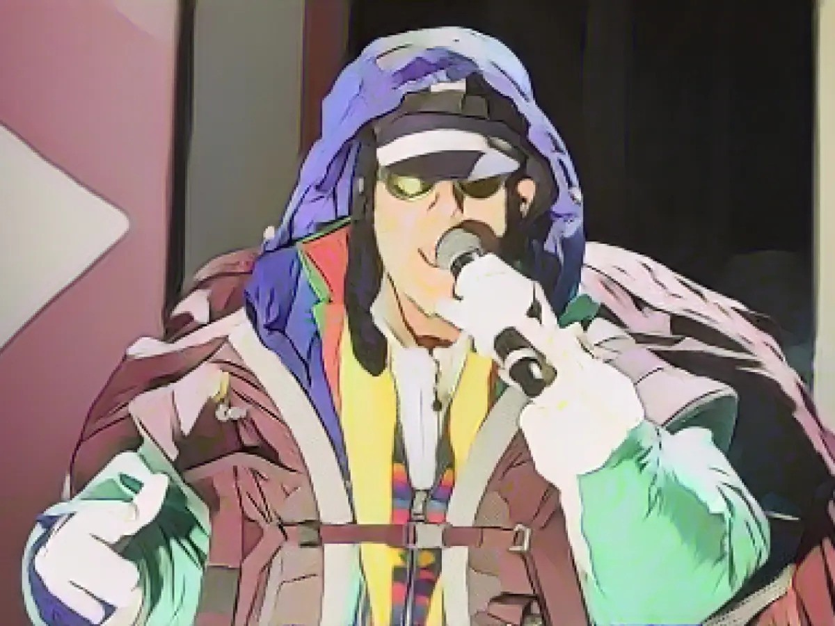 Deichkind as headliner on stage