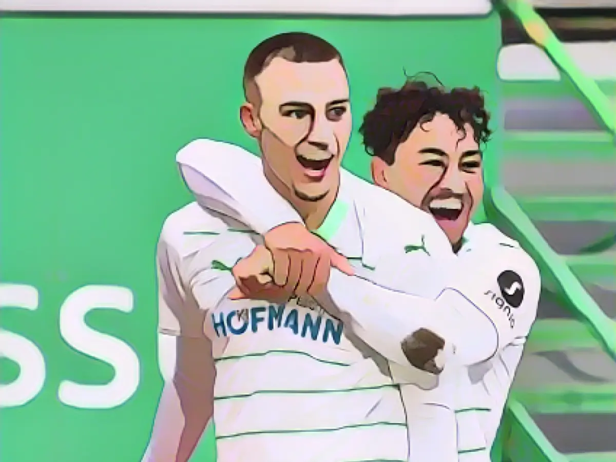 Lemperle celebrates his Fürth decision