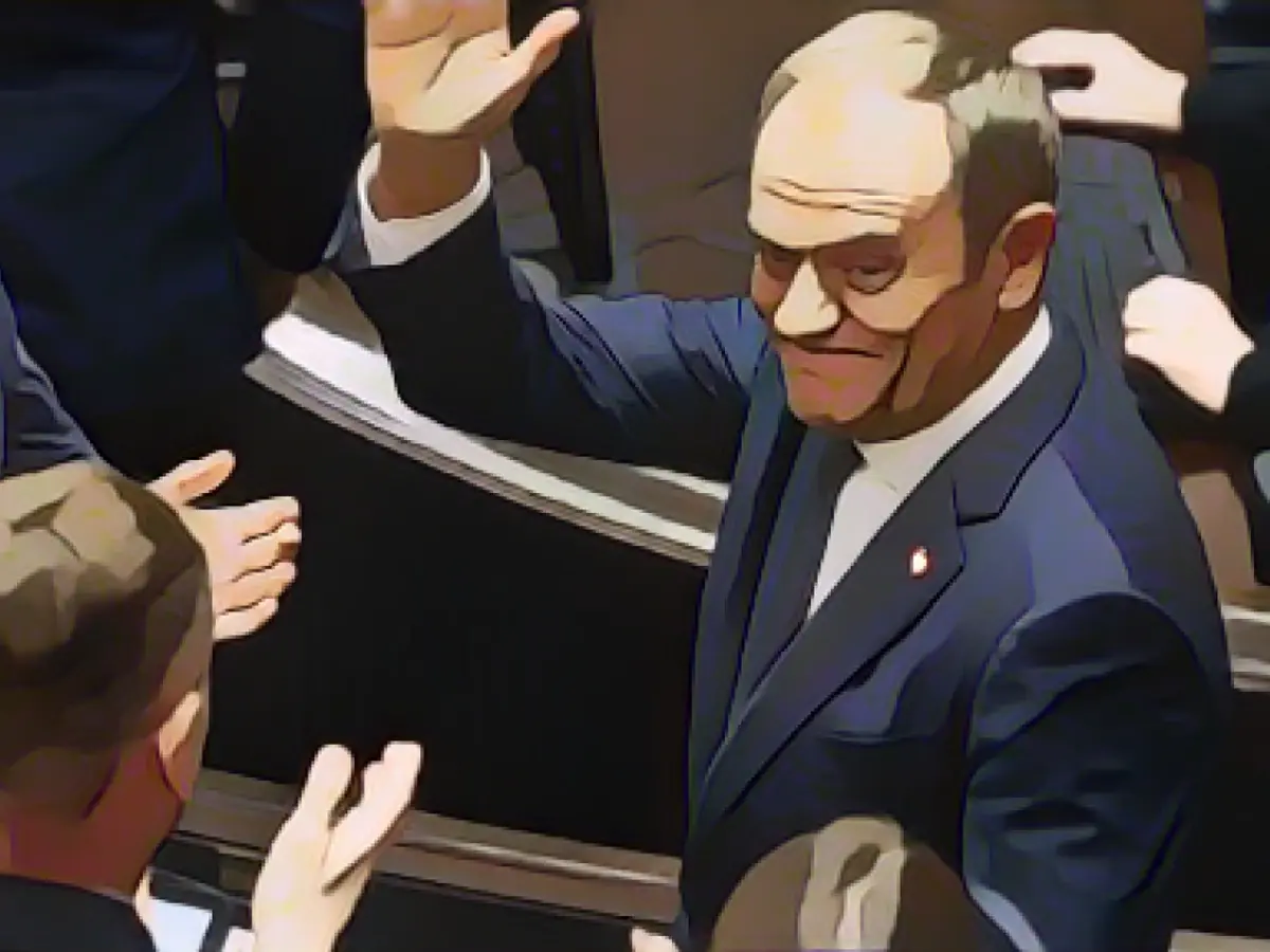 Tusk wants to campaign for aid to Ukraine