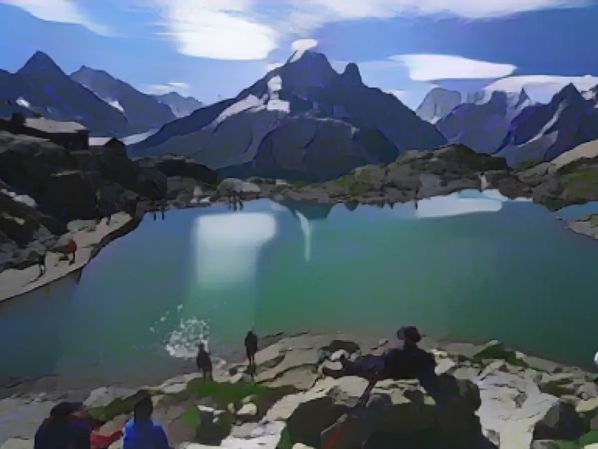 Researchers register temperature records in the Alps