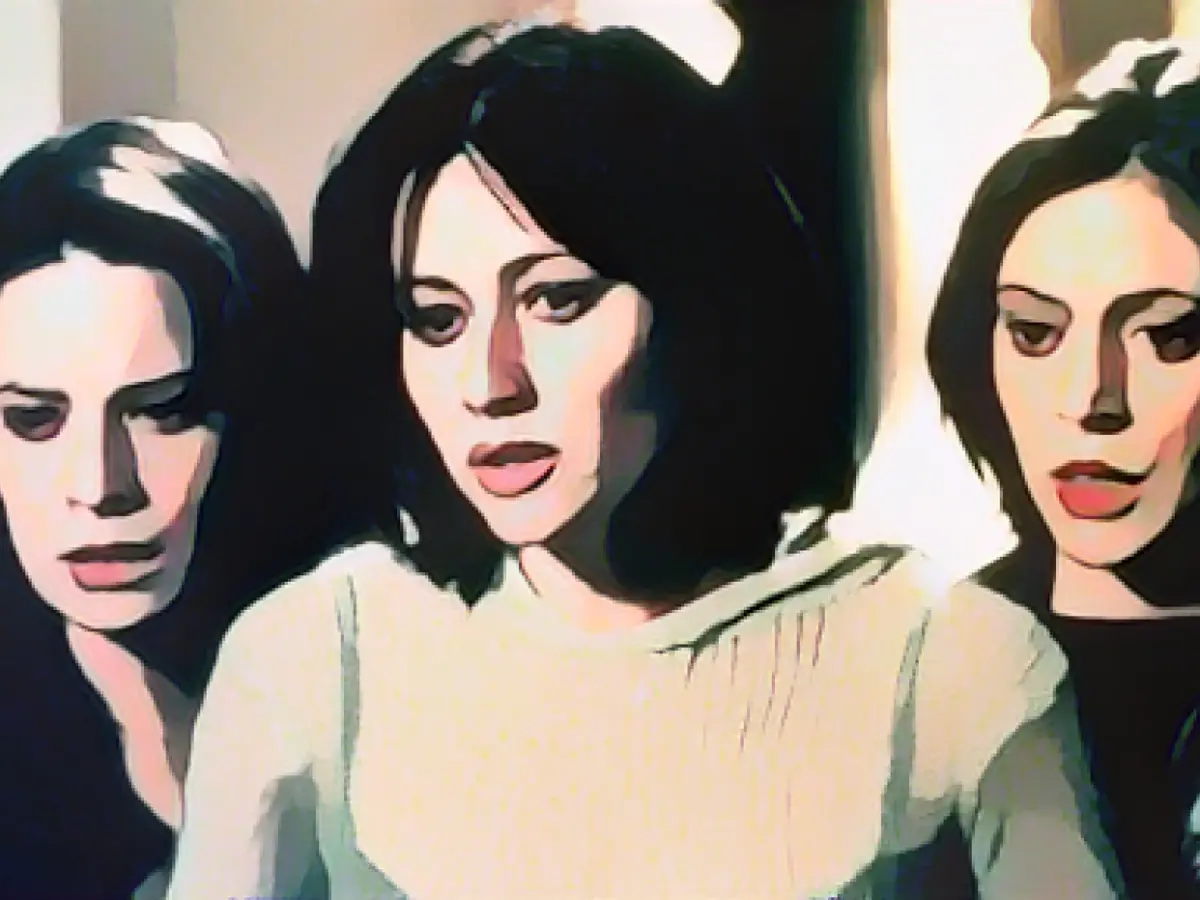 Shannen Doherty revisits tension in 'Charmed'.