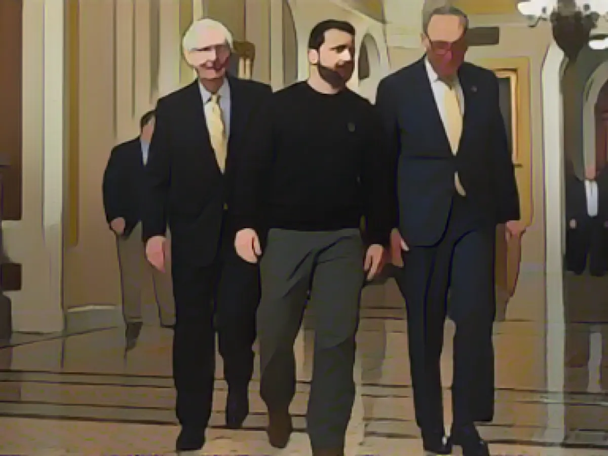 Zelenskyi campaigns in the USA for the continuation of military aid for Ukraine