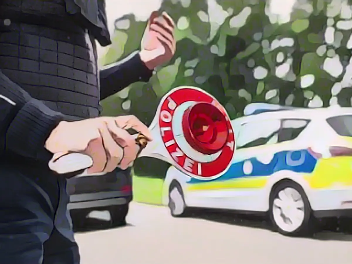 Truck driver on the road with deceased's driver card