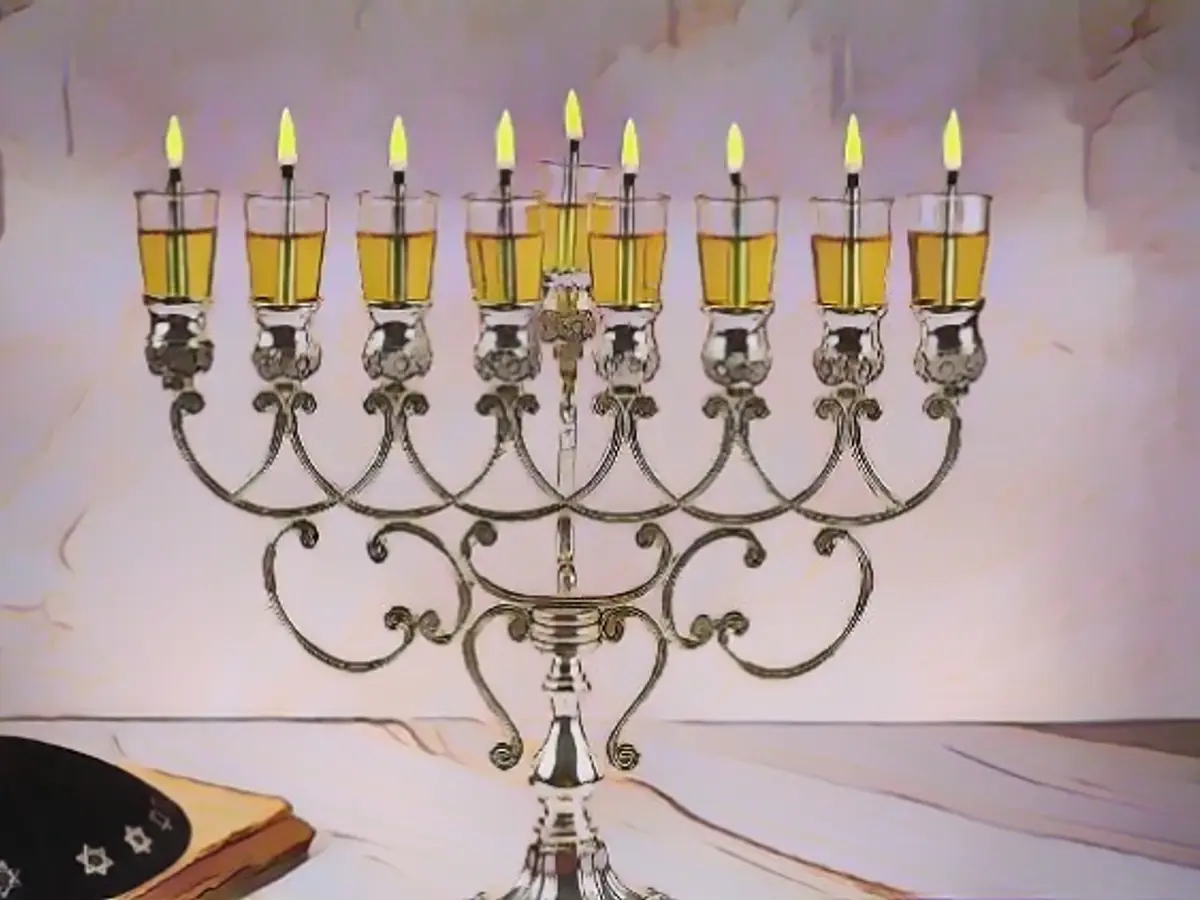 Right-wing member of parliament shoots Hanukkah candlestick with fire extinguisher
