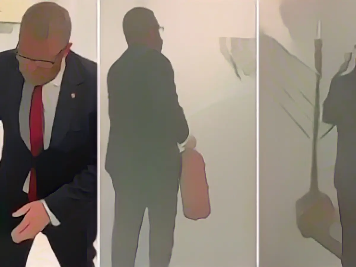 Polish far-right lawmaker uses fire extinguisher to put out Hanukkah candles in parliament