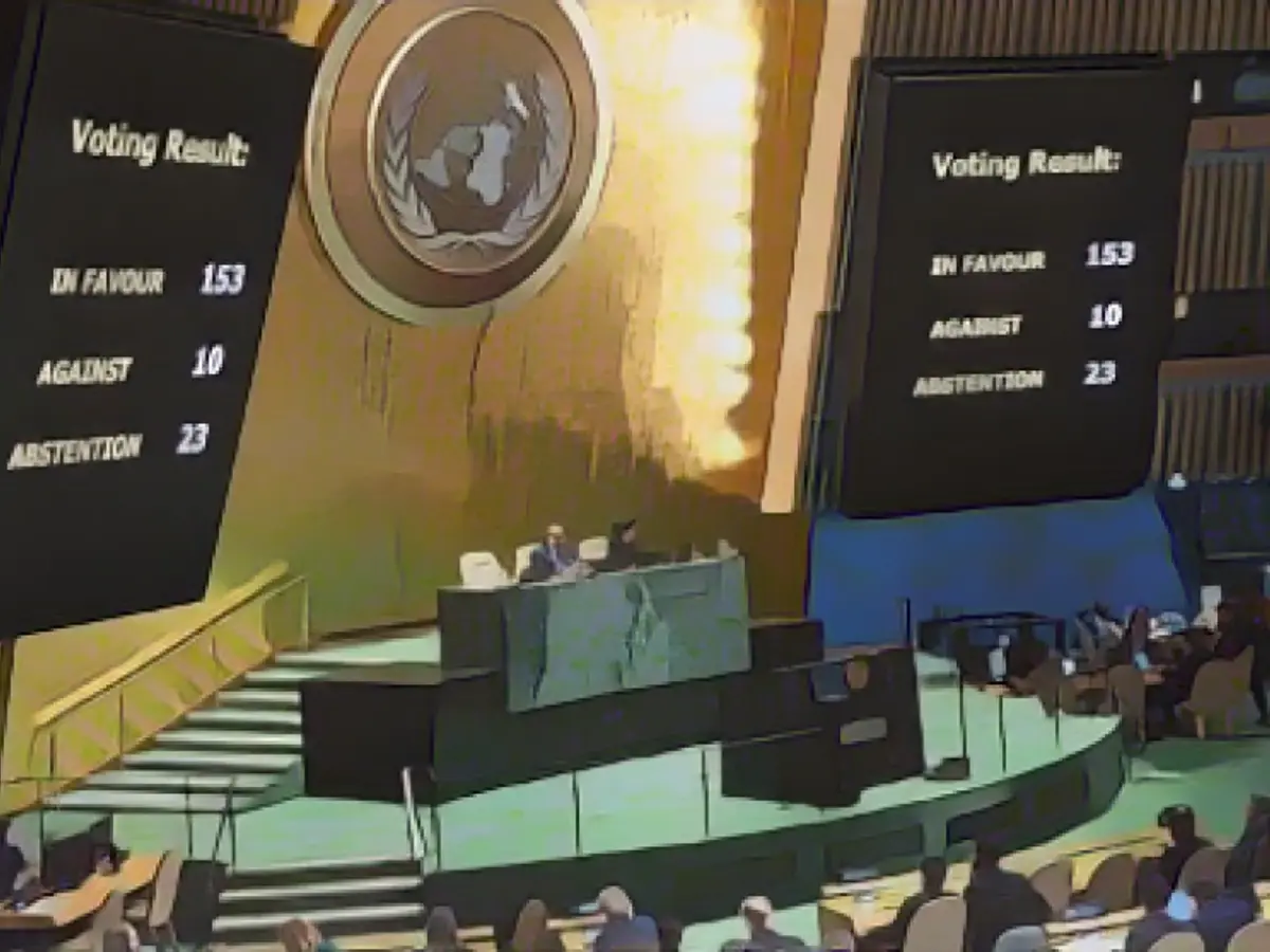 UN lets Hamas terrorists cheer