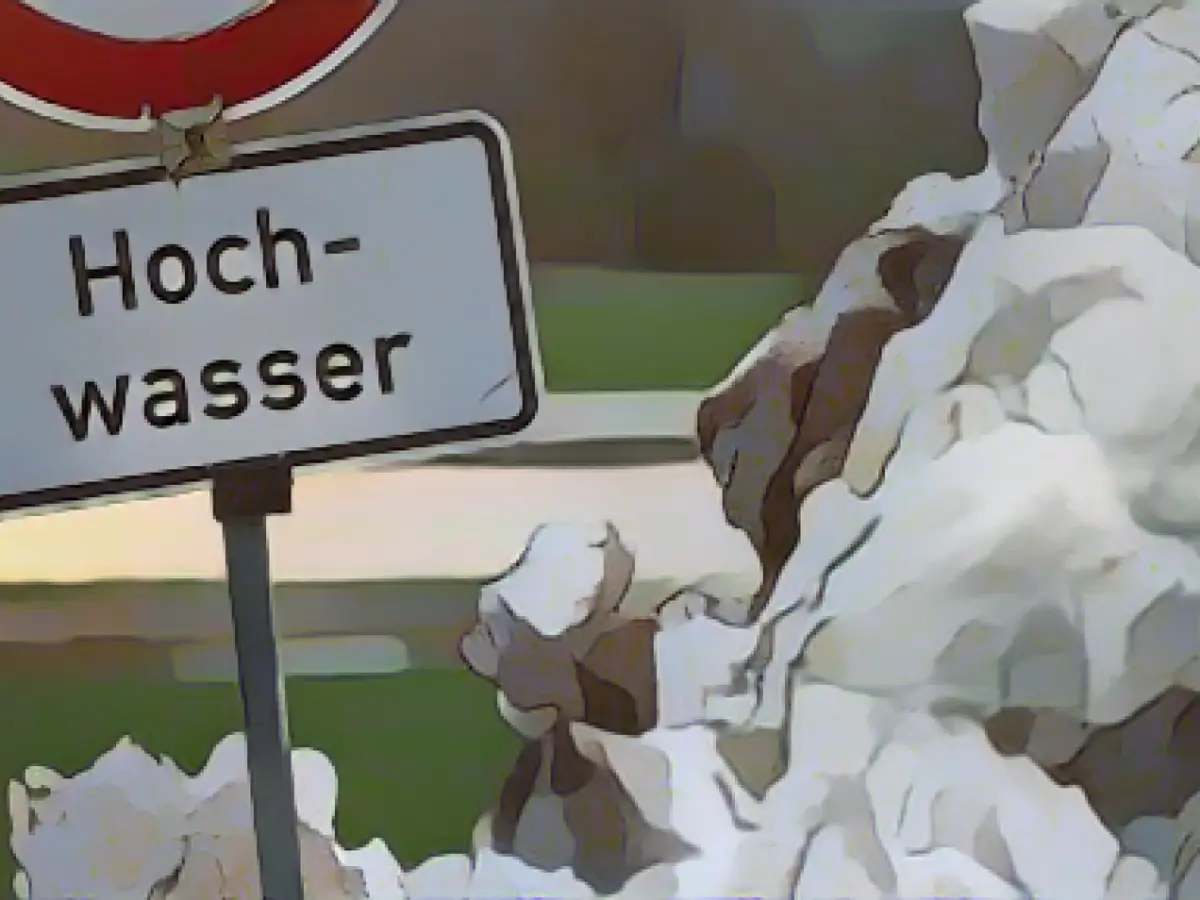 Flood situation tense - no more rain at the weekend