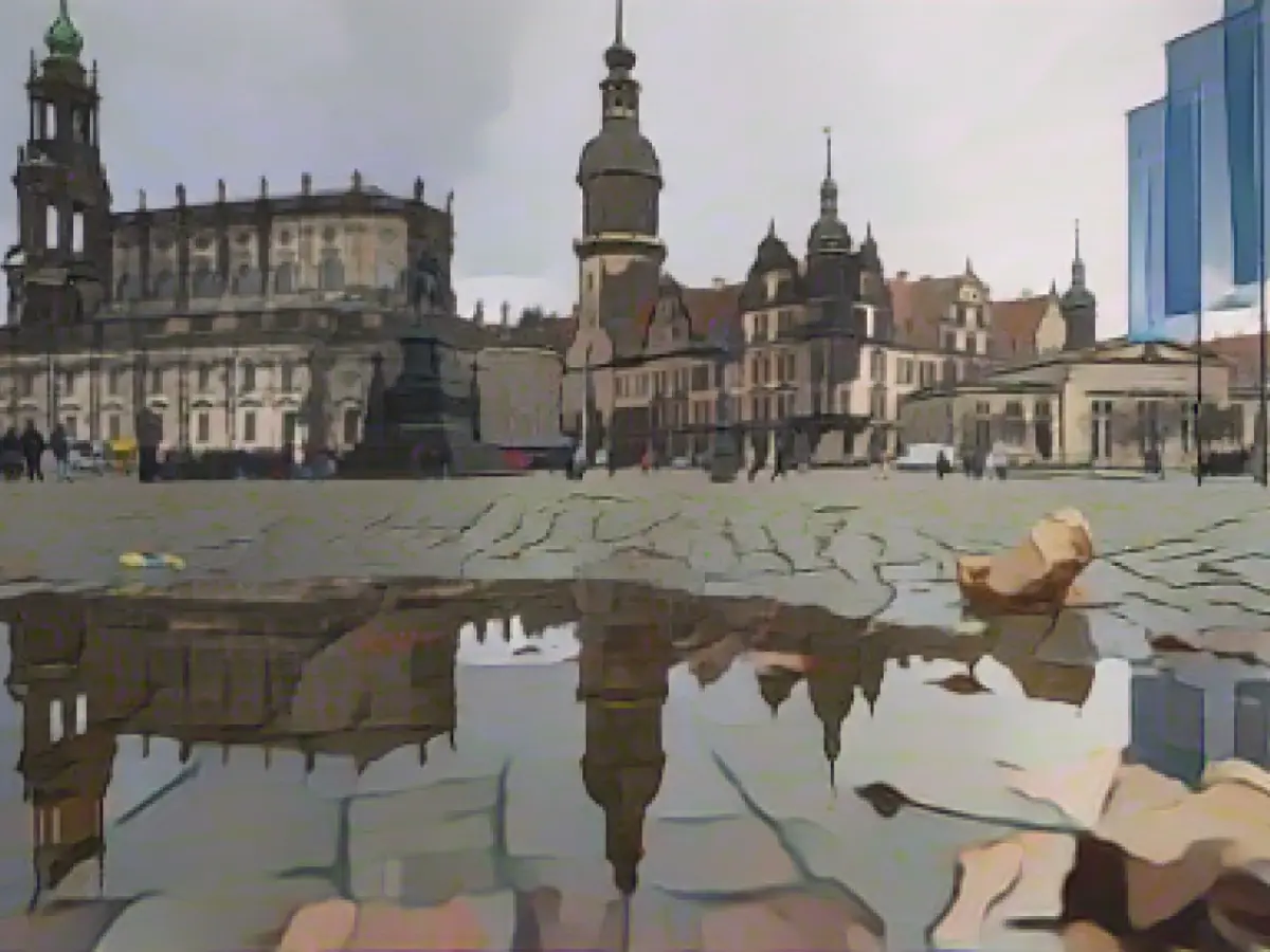 Cooler and rainy again in Saxony