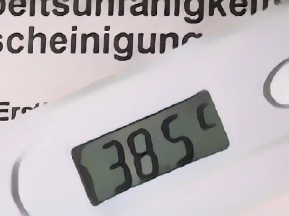 Sick leave during the notice period provokes doubts