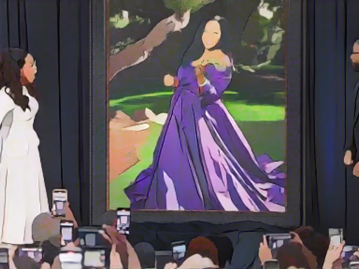 Painting honoring Oprah Winfrey unveiled at Smithsonian's National Portrait Gallery