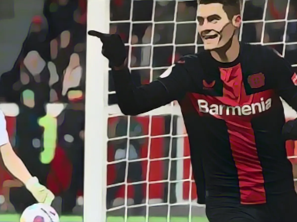 Bayer striker Schick ahead of starting XI comeback against Molde