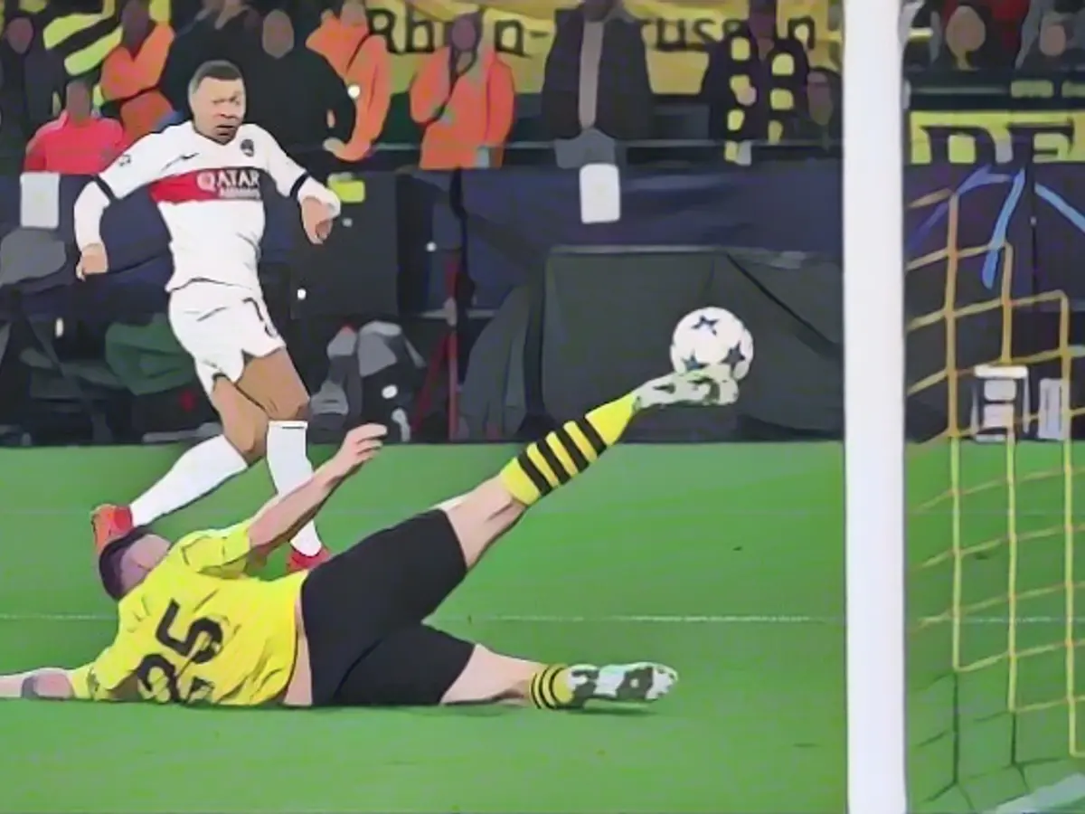 Dortmund spares Paris the Champions League debacle