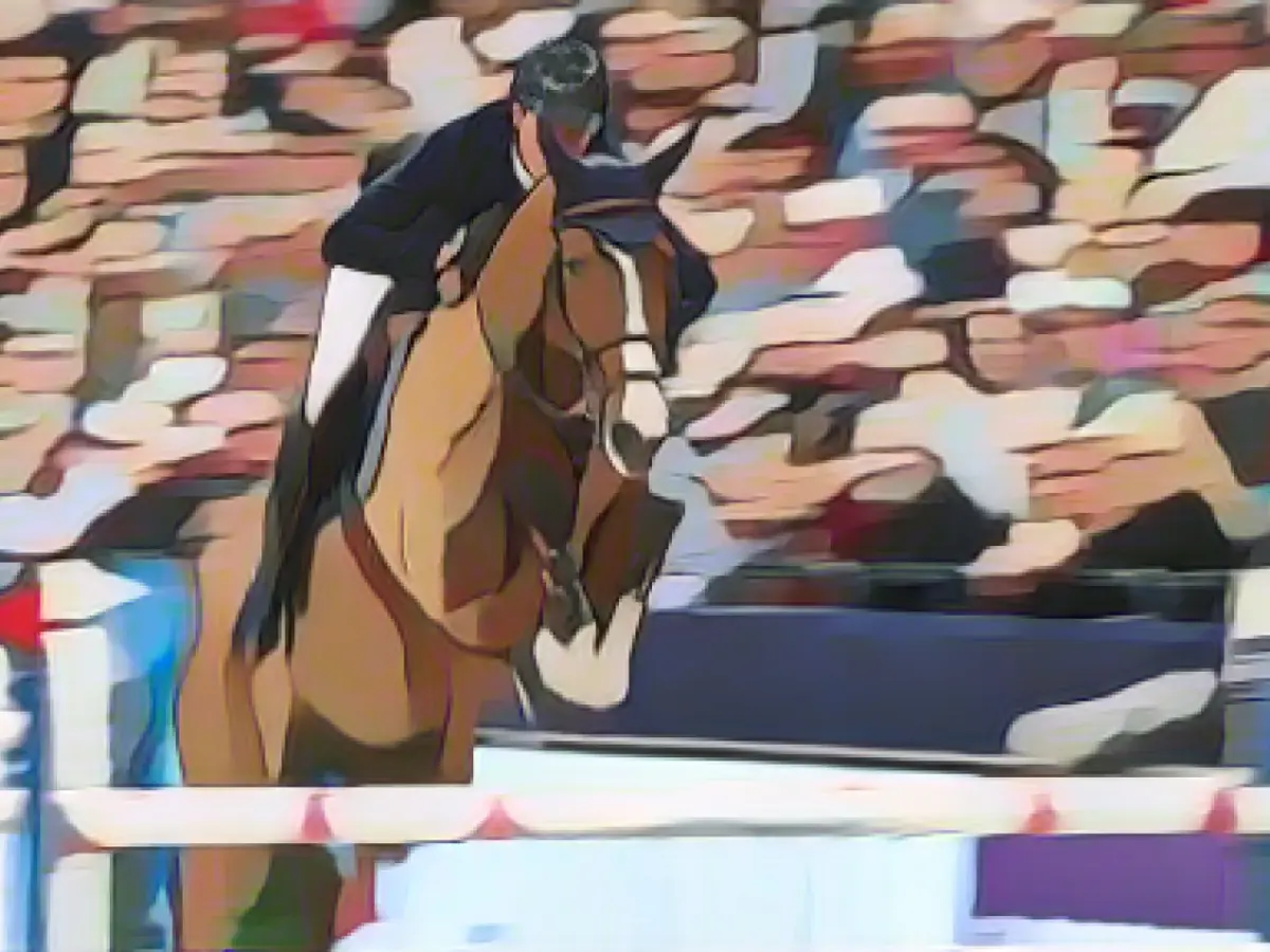 Frankfurt horse show attracts German aces