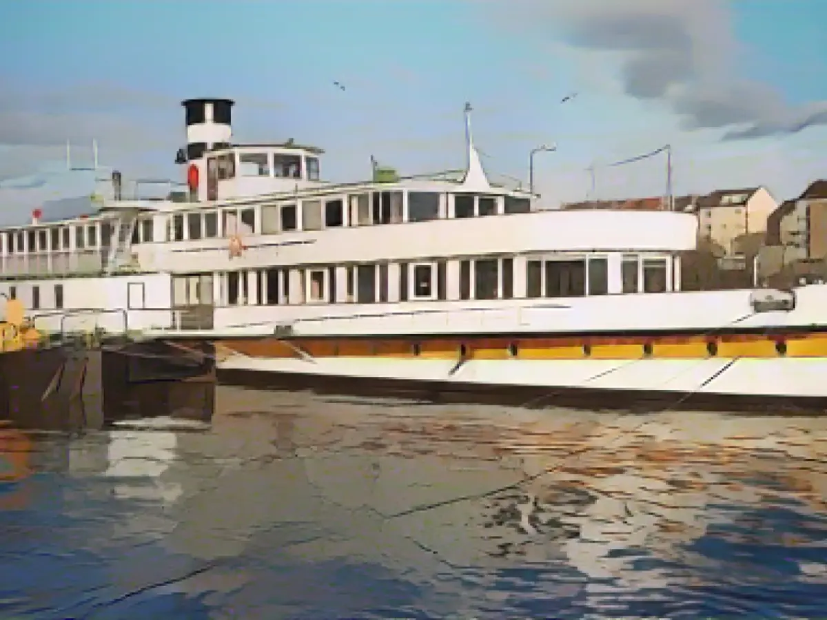 Rescued paddle steamer: soon to open as a museum