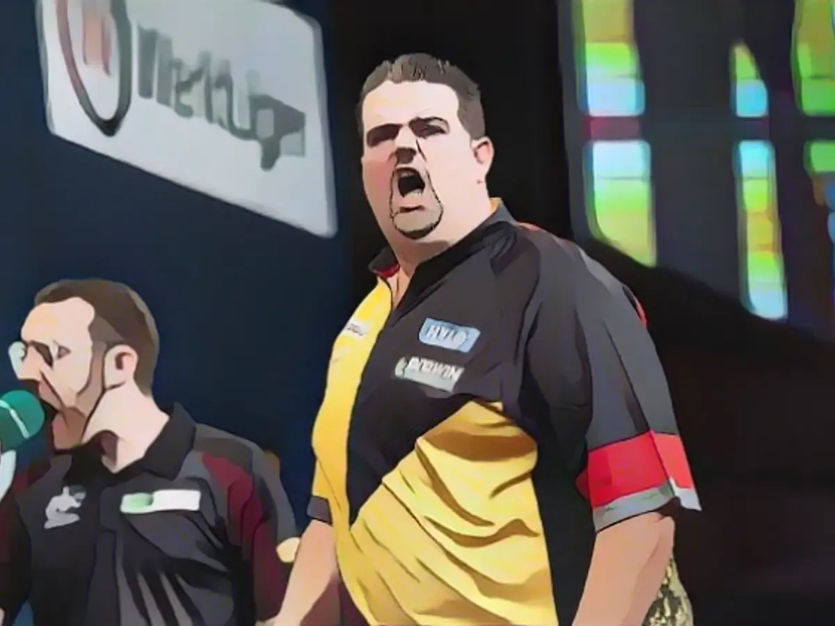 This is how brash the Germans are going into the World Darts Championship
